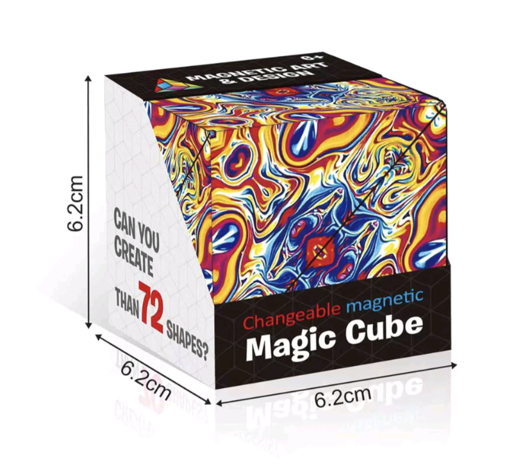 3D Flip Cube Fidget Toy