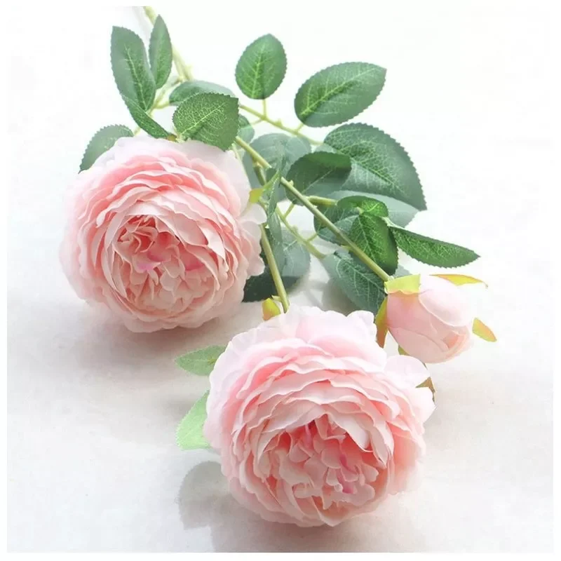 Artificial Peony Flowers (3 Heads)
