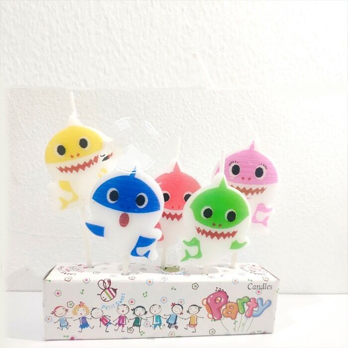 Baby Shark Birthday Candles