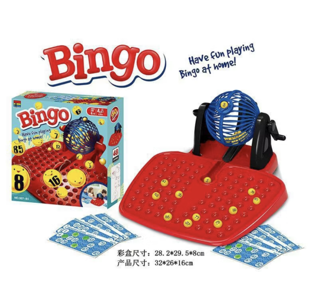 Bingo Card Lottery Game