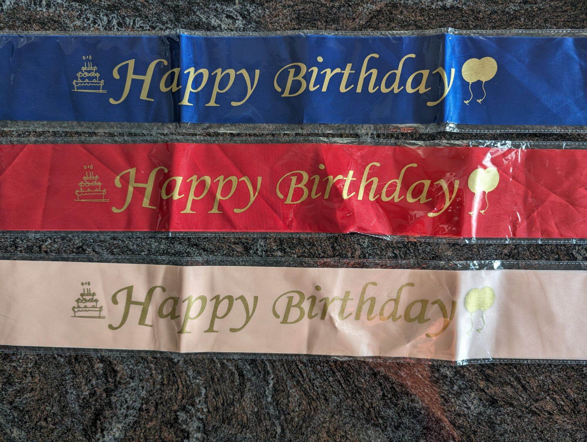Birthday King Sash