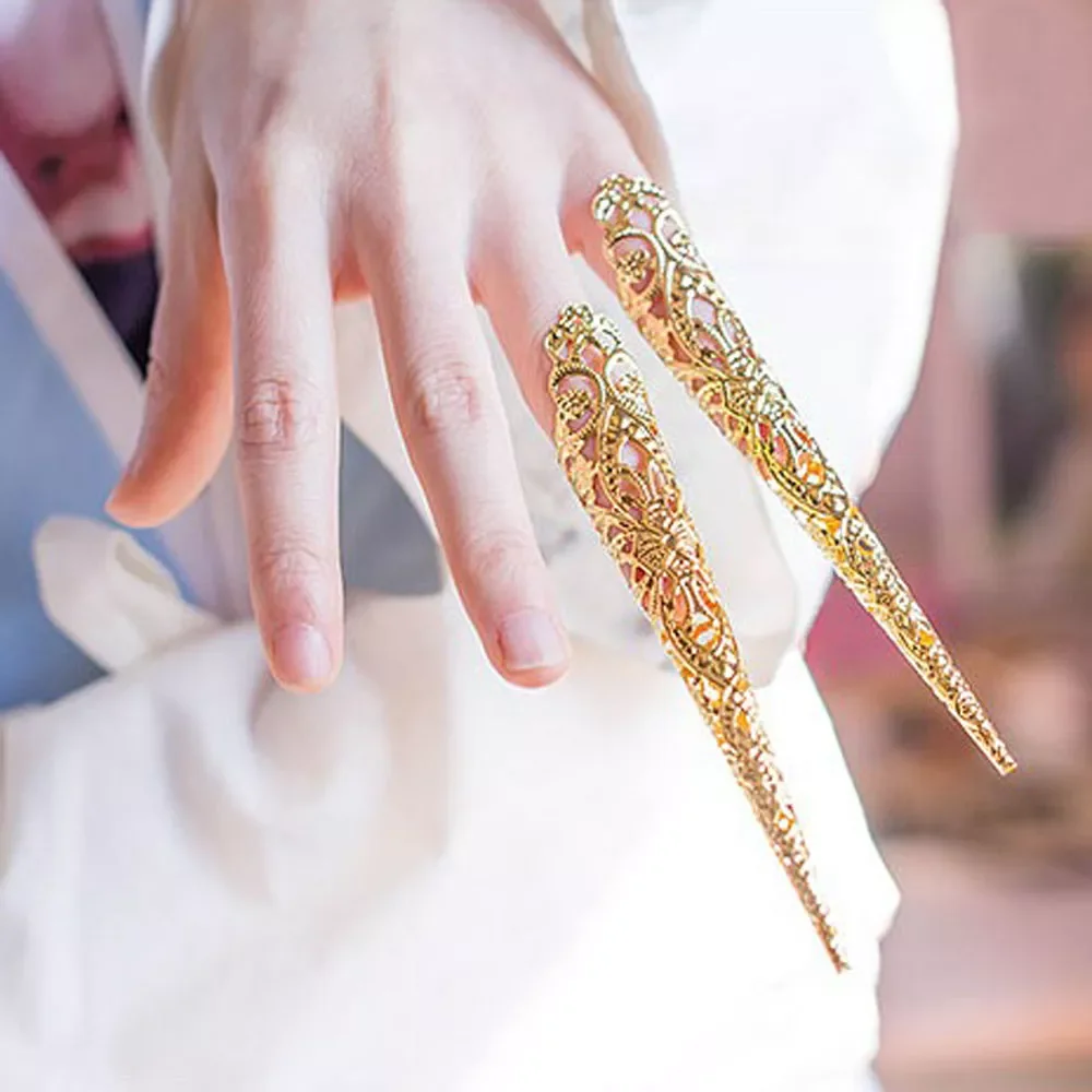 Chinese Long Nail Rings (Empress)