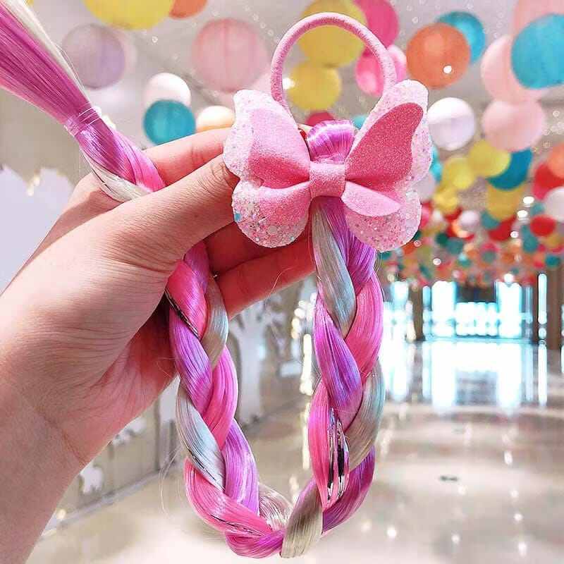 Colourful Braid Hair Tie