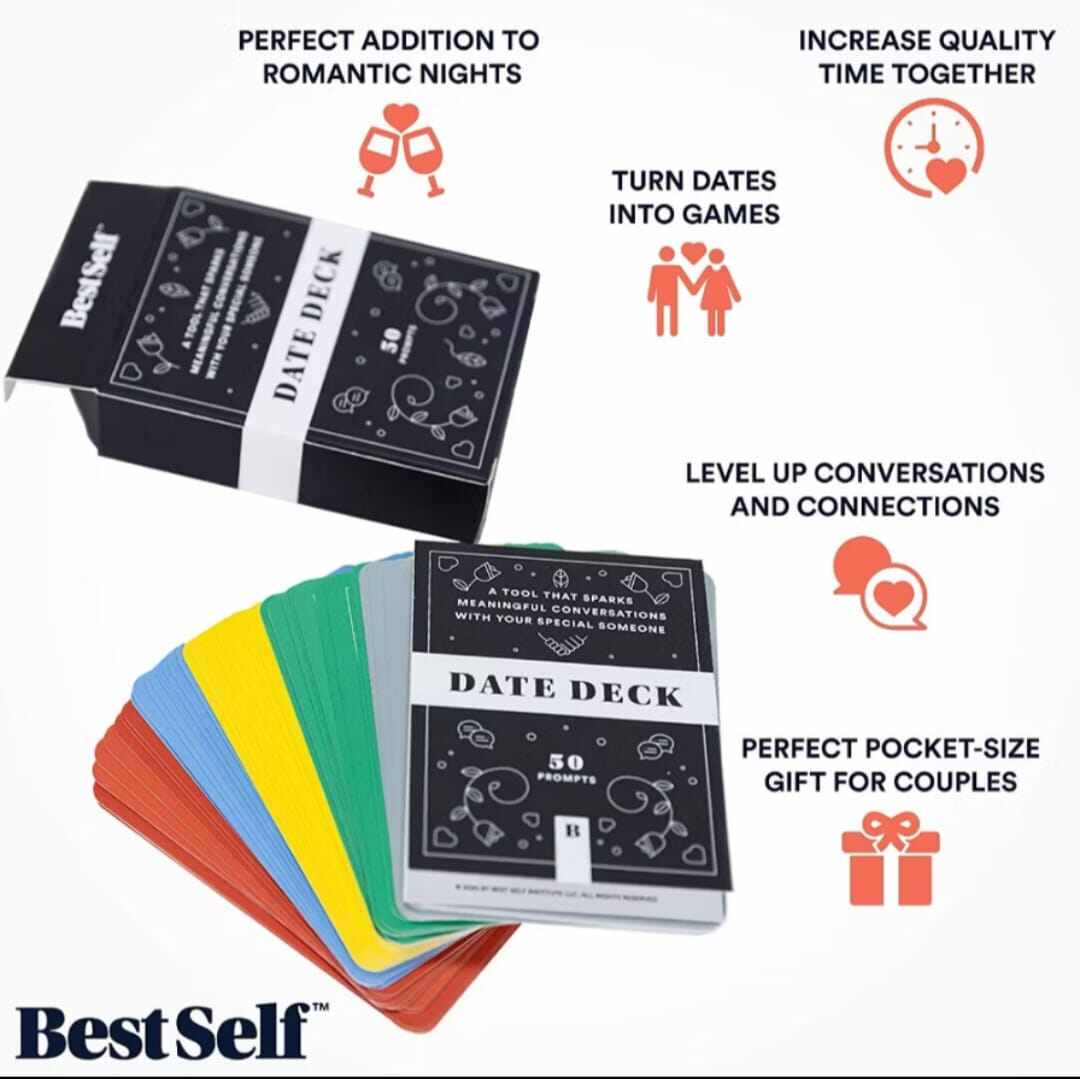 Date Night Date Deck Best Talk Couple Card Game