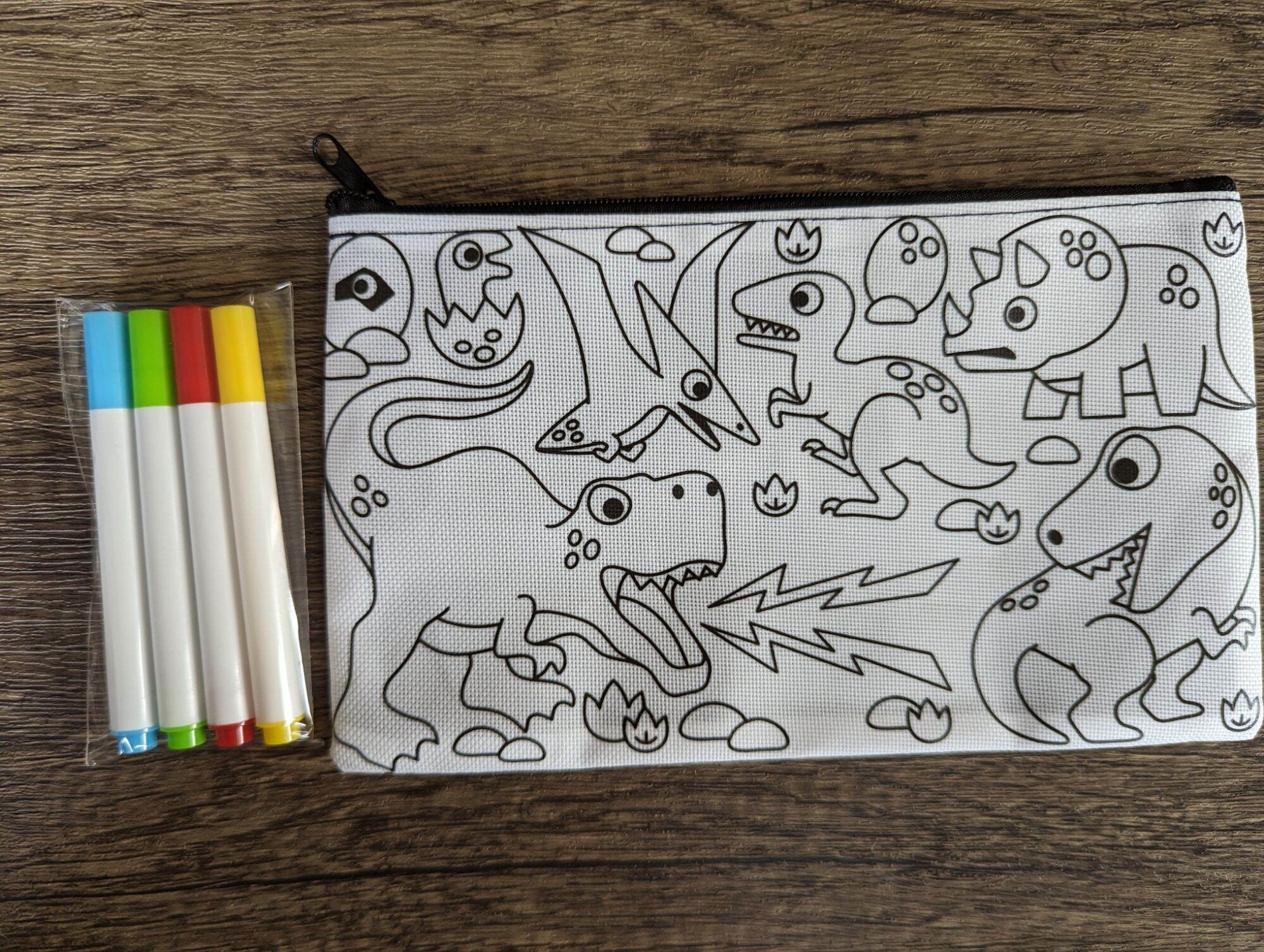 DIY Colour Marker Pencil Case