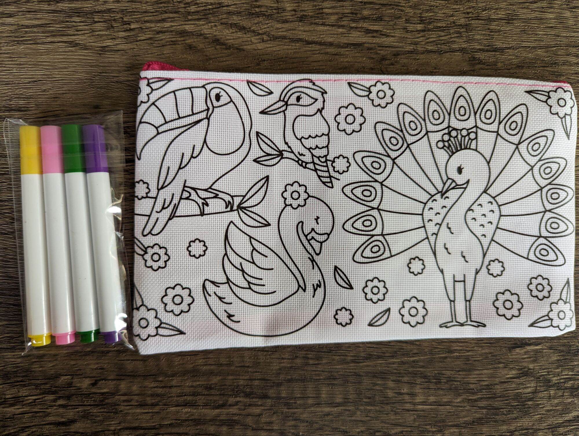 DIY Colour Marker Pencil Case