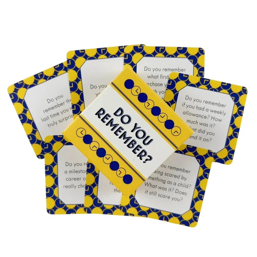 Do You Remember Card Game