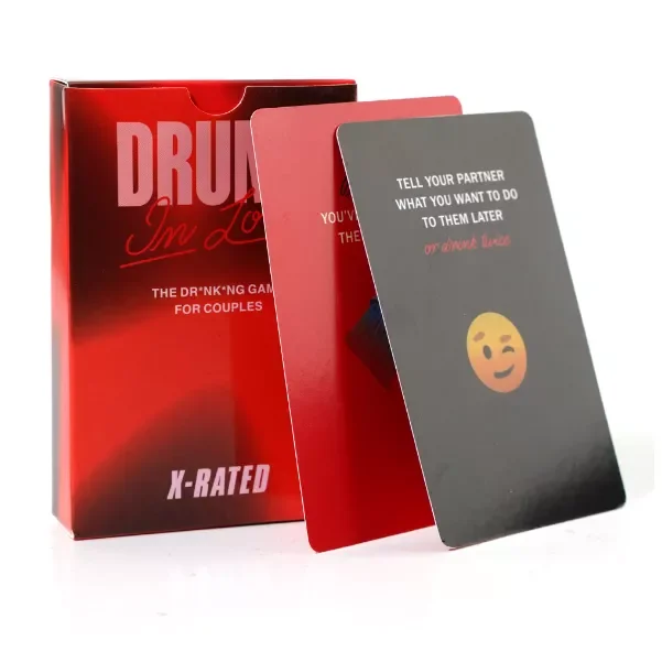 Drunk in Love Couple Card Game