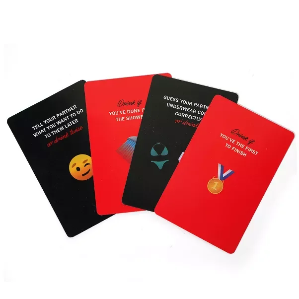 Drunk in Love Couple Card Game