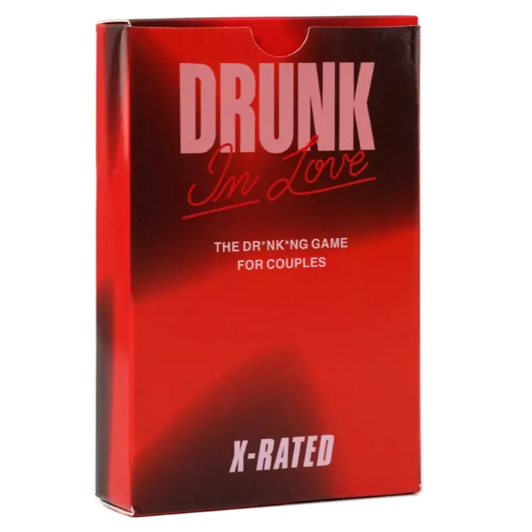 Drunk in Love Couple Card Game