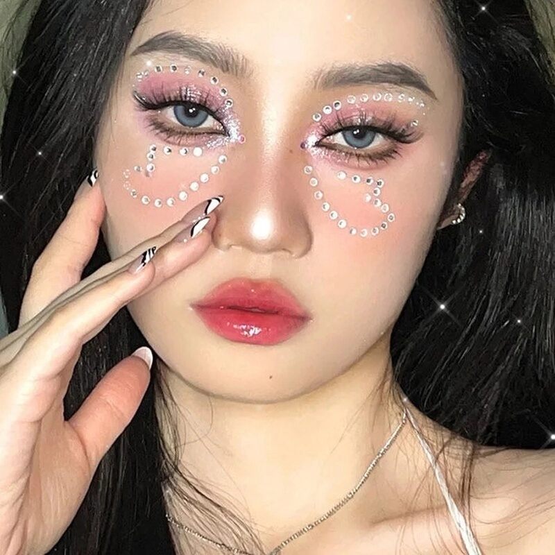 Glitter Face Tattoo Stickers