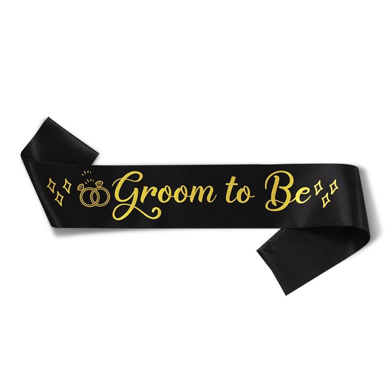 Groom to Be Sash