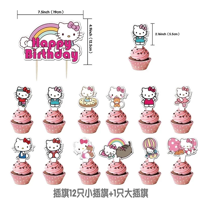 Hello Kitty Birthday Banner Set