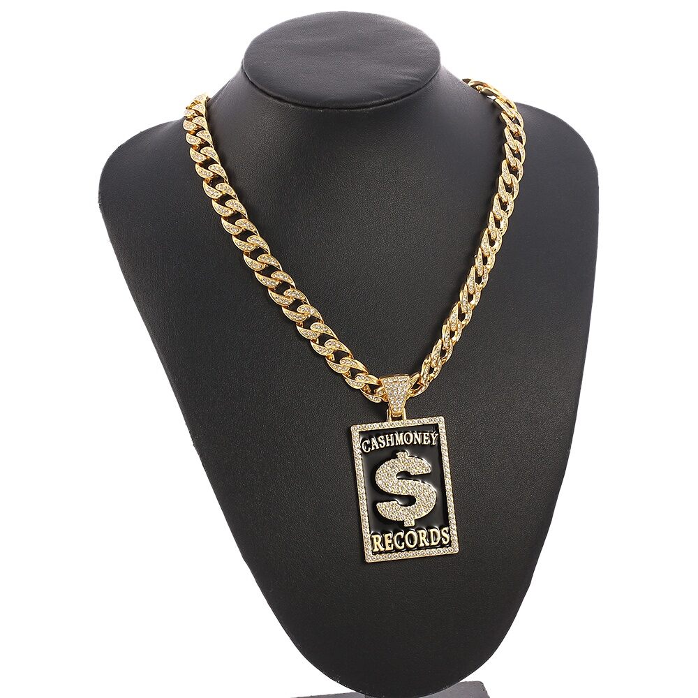 Hip Hop Gold Chain Necklace (Cash Money)