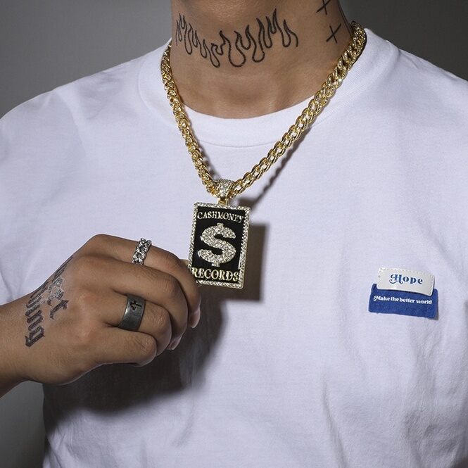 Hip Hop Gold Chain Necklace (Cash Money)