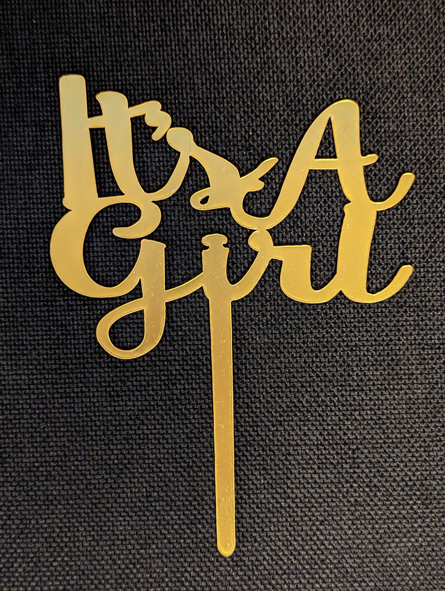It's a Boy Cake Topper