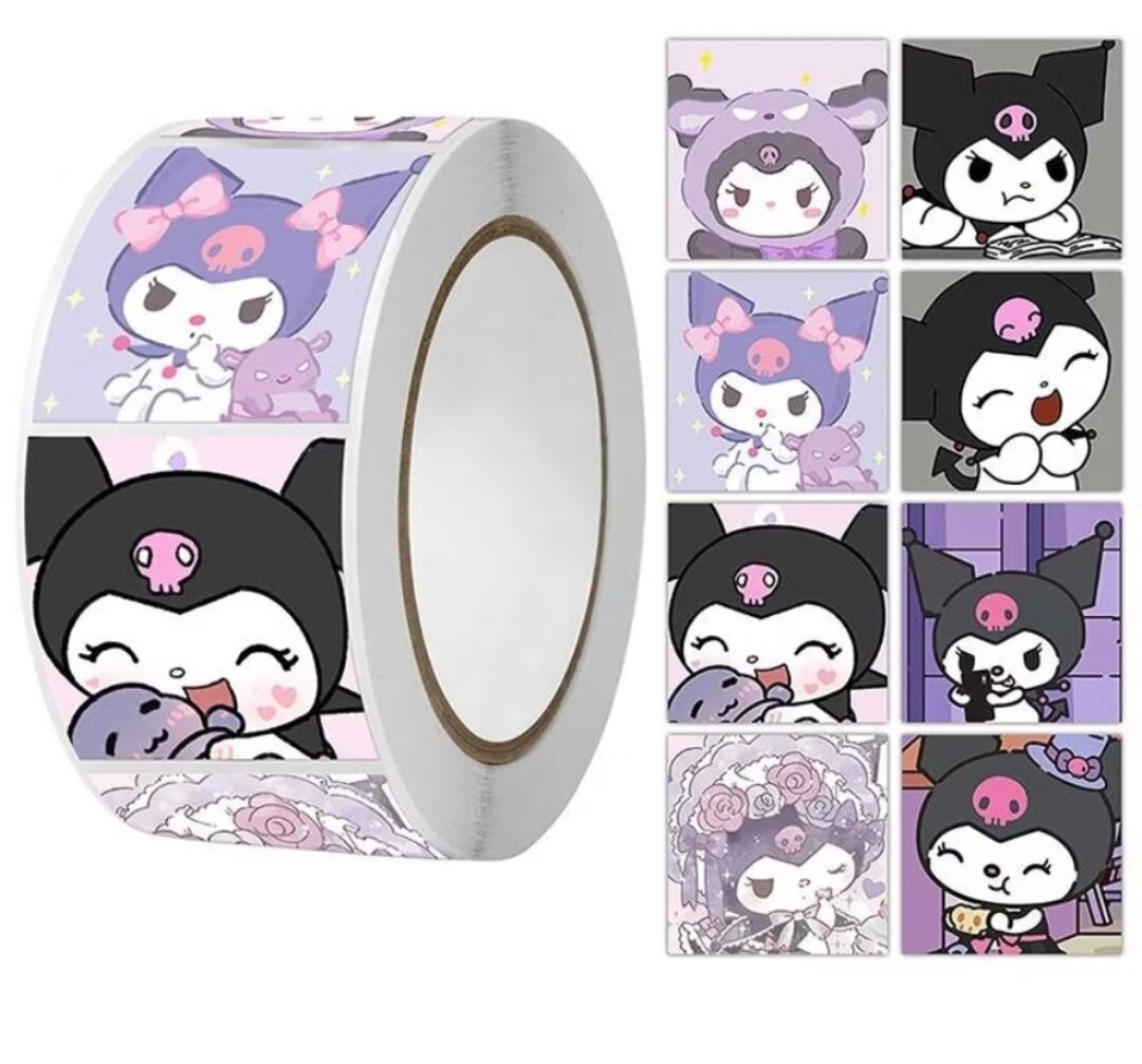 Kuromi Stickers (100 pcs)