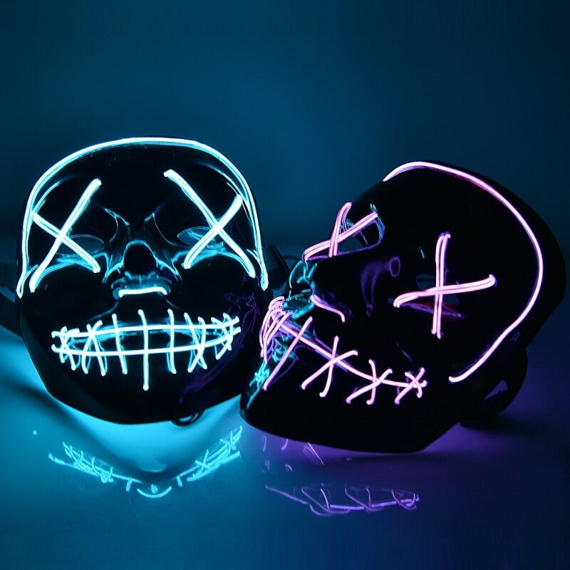 LED Halloween Mask
