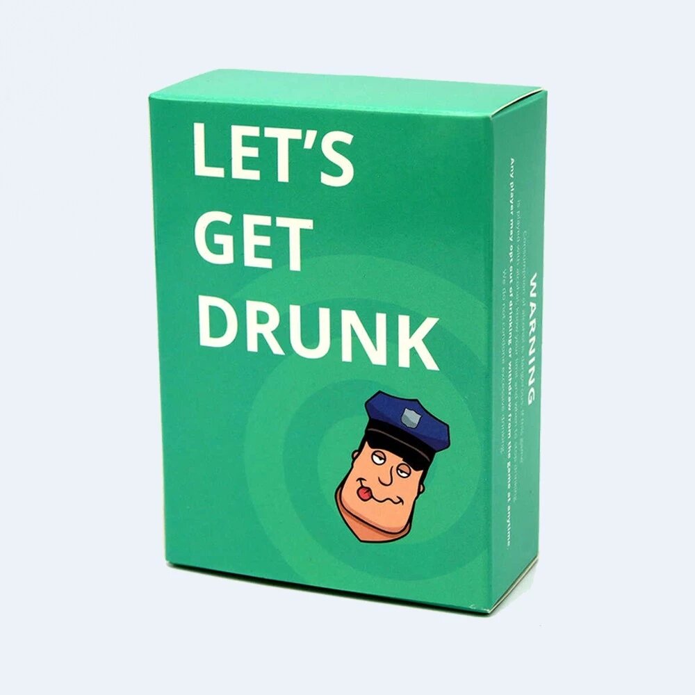 Lets Get Drunk Drinking Card Game