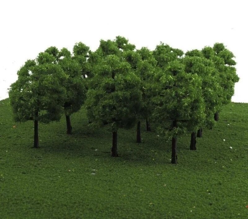 Miniature Model Trees (3.5cm, 10 pcs)