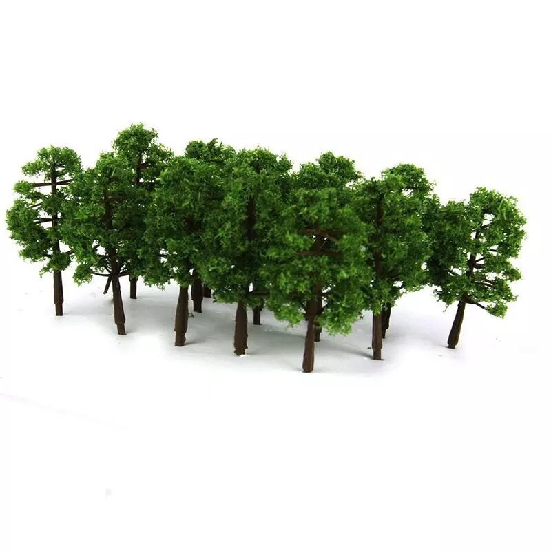Miniature Model Trees (8cm, 10 pcs)