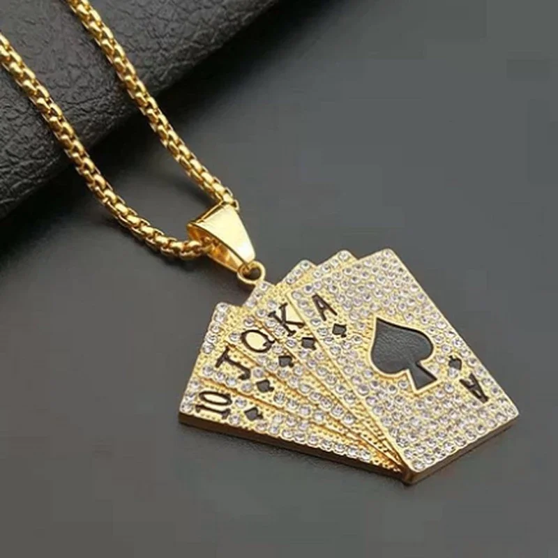 Playing Cards Necklace