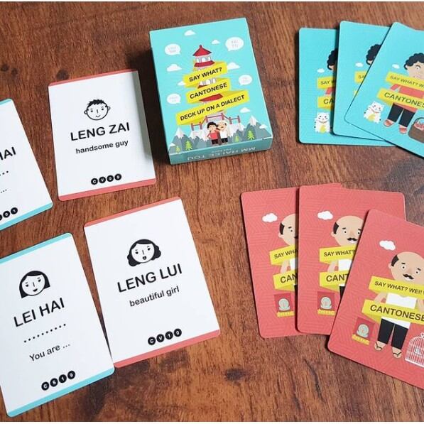 Say What Cantonese Card Game
