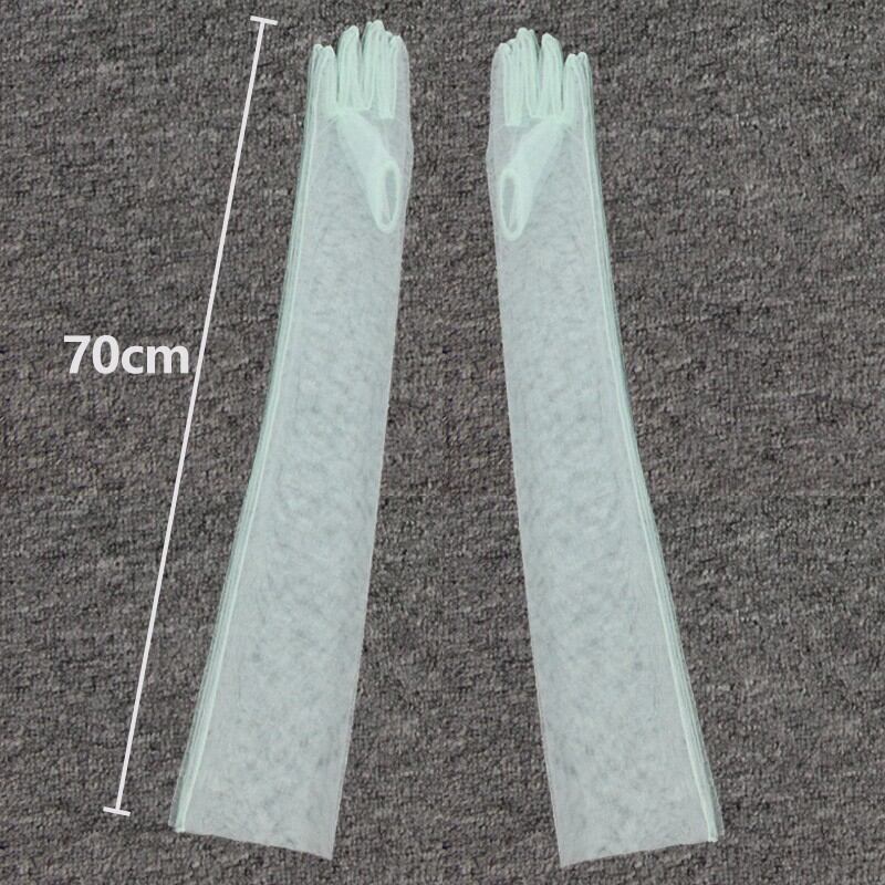 Sheer Long Gloves