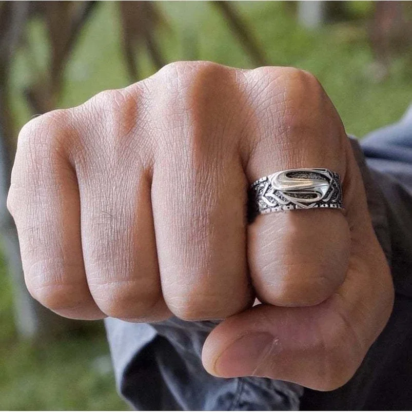 Superman Logo Ring