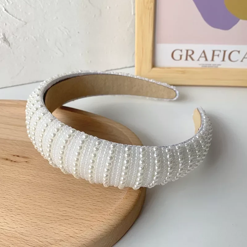 Thick Pearl Hair Band