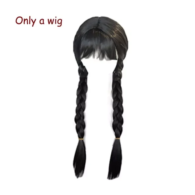 Wednesday Addams Braid Wig